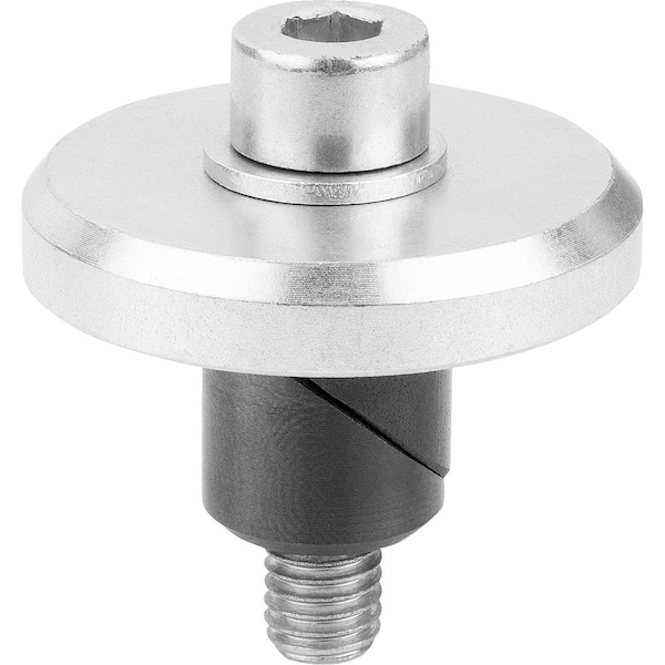 Kipp Clamping Pin With Washer, D=28, H=68, Steel Black Oxidized K1504.028 - main